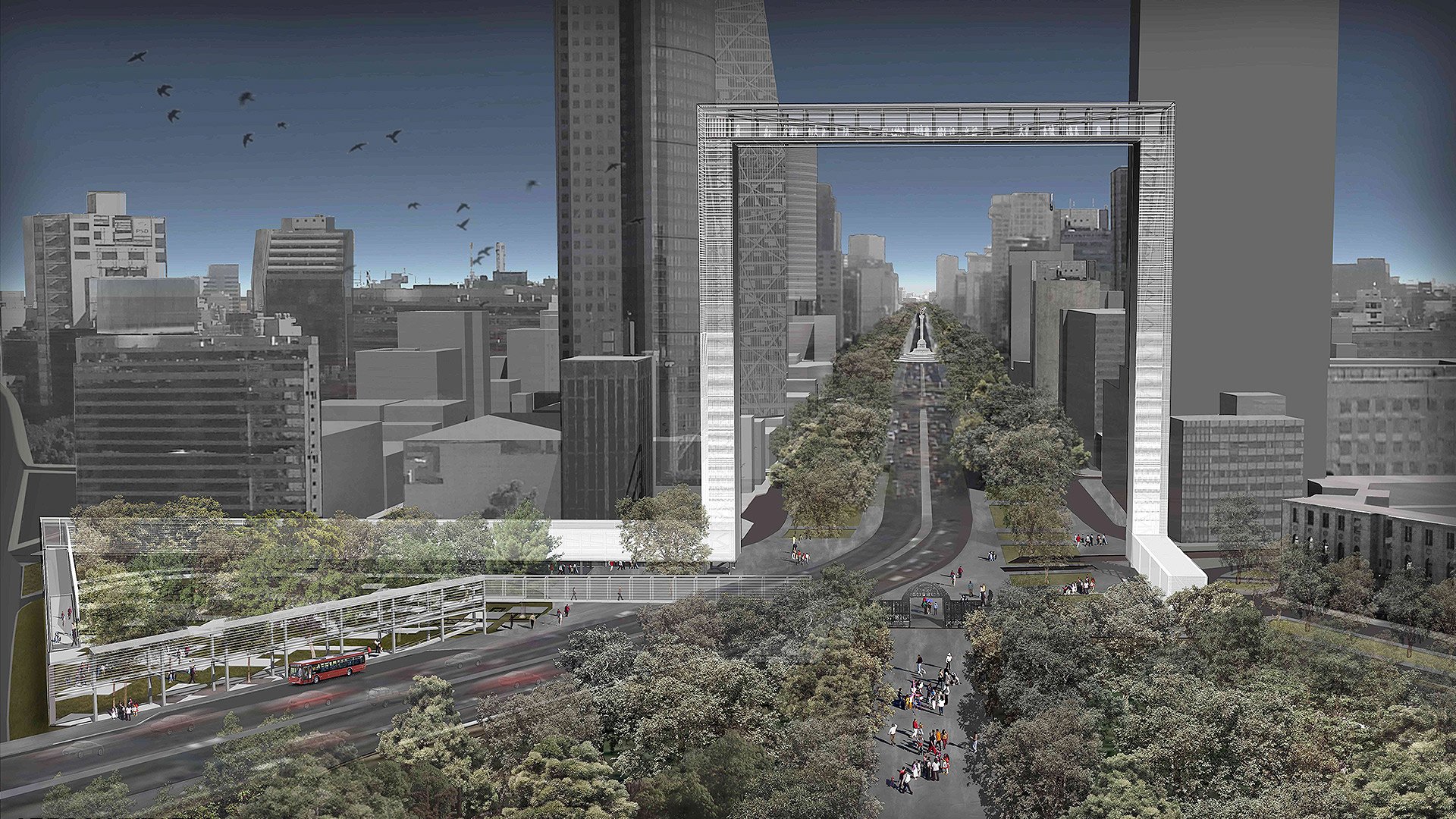 Arco Bicentario Ciudad de México Concurso Galería 03