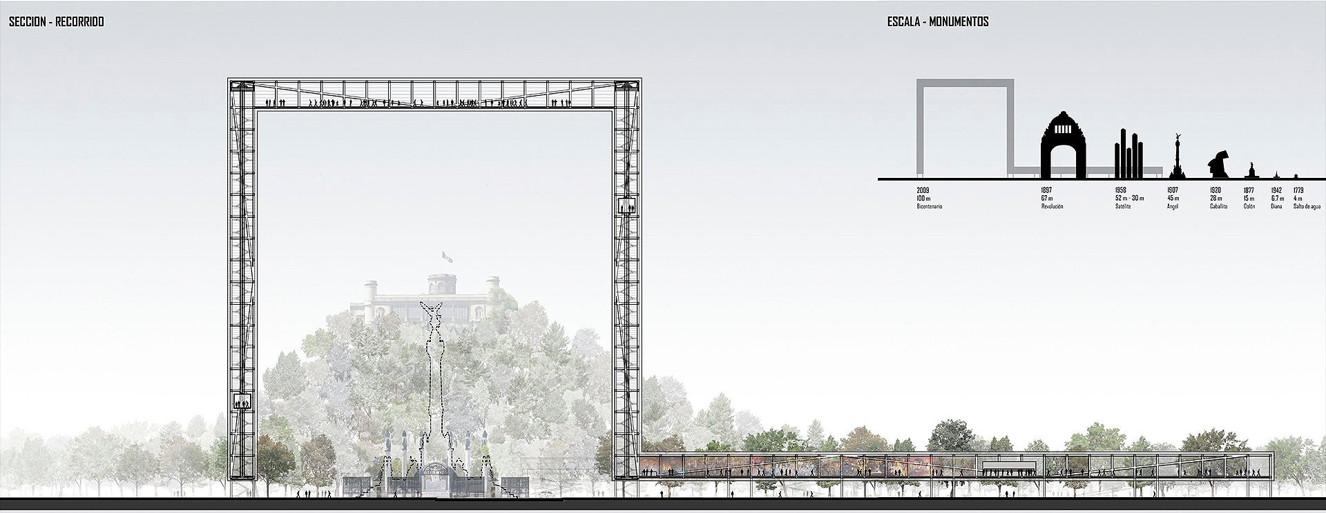 Arco Bicentario Ciudad de México Concurso Galería 12