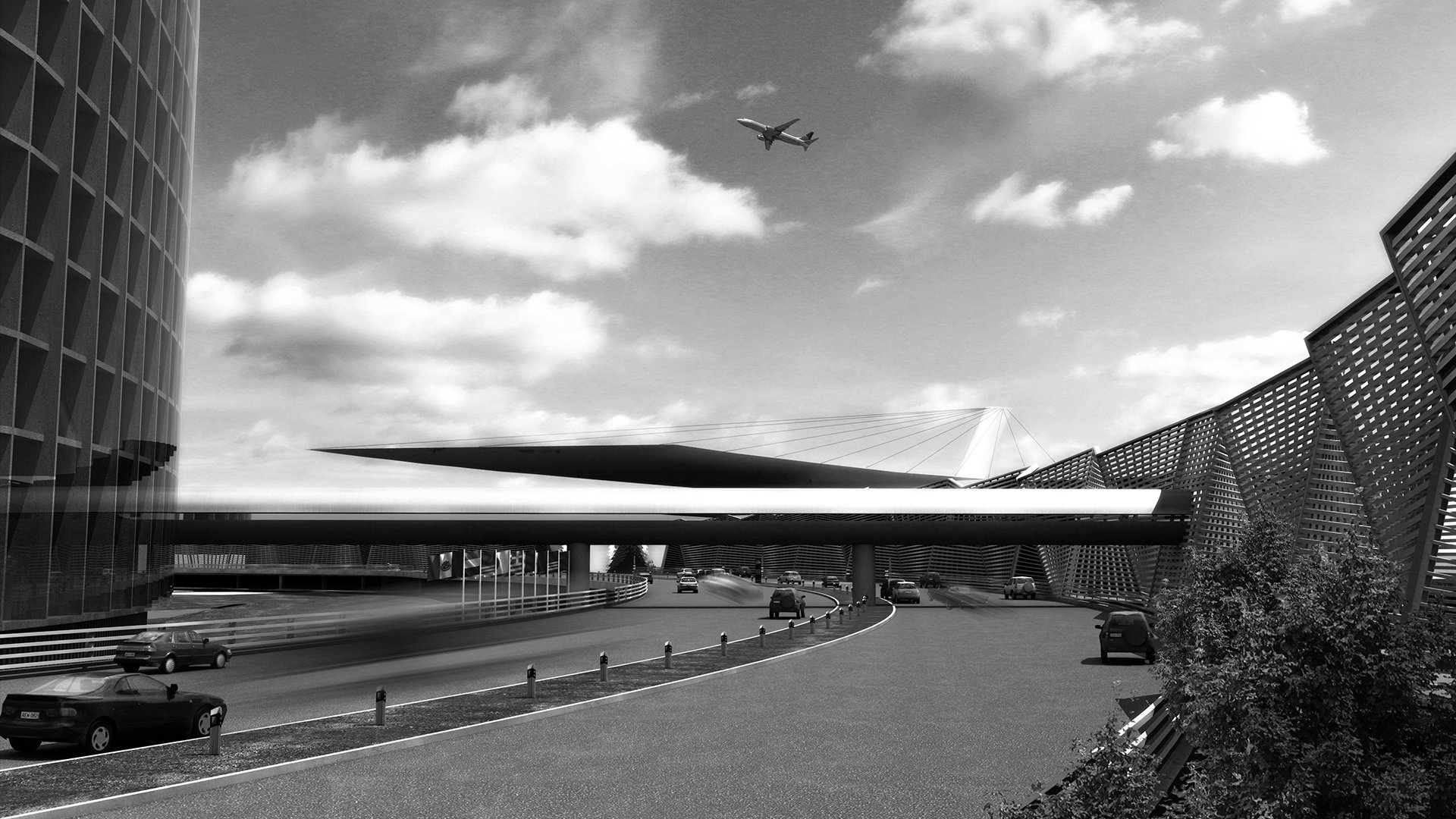 T2 Aeropuerto Internacional de la Ciudad de México Concurso Galería 01
