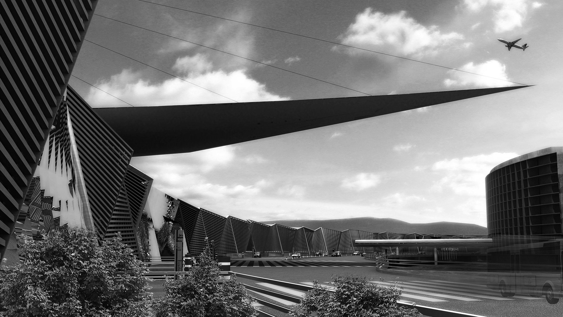 T2 Aeropuerto Internacional de la Ciudad de México Concurso Galería 02