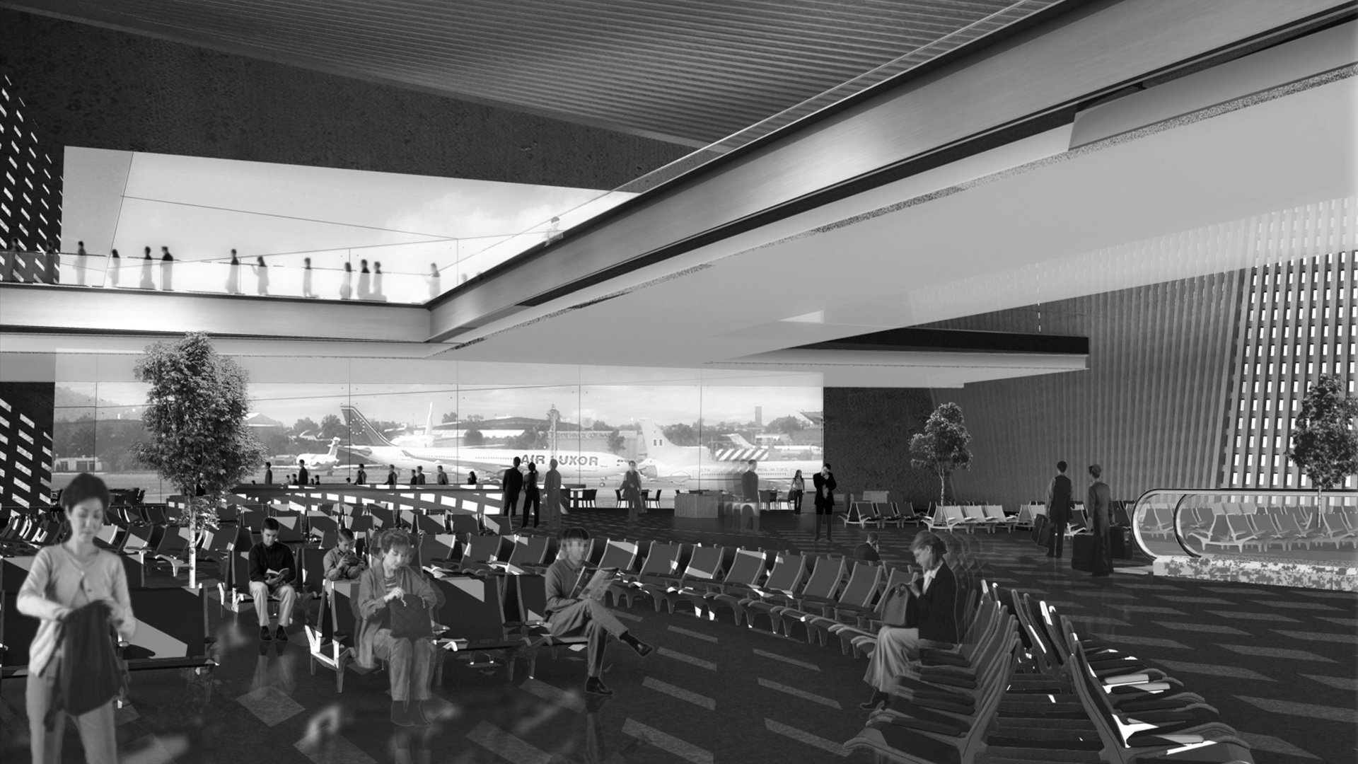 T2 Aeropuerto Internacional de la Ciudad de México Concurso Galería 03