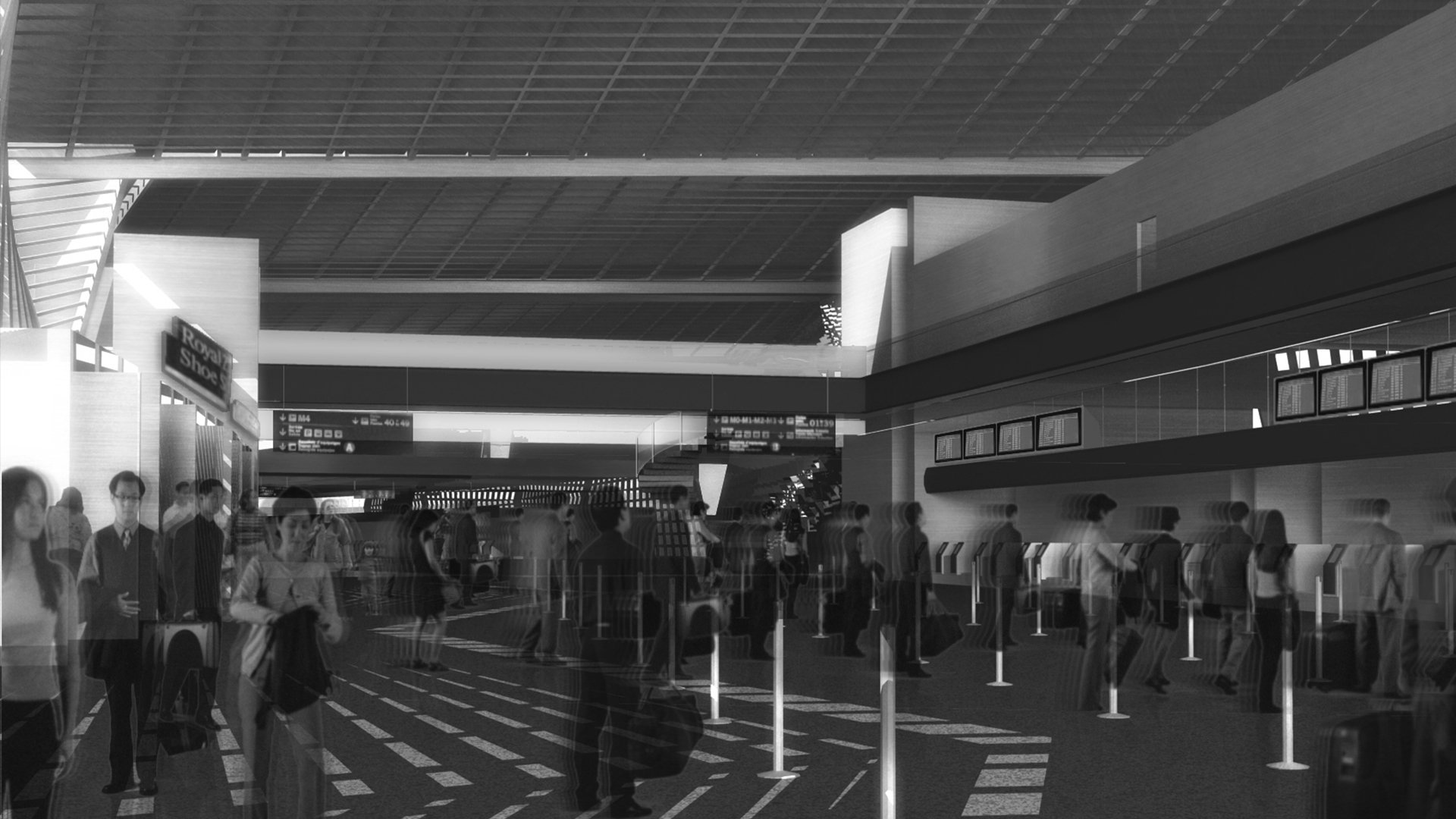 T2 Aeropuerto Internacional de la Ciudad de México Concurso Galería 04