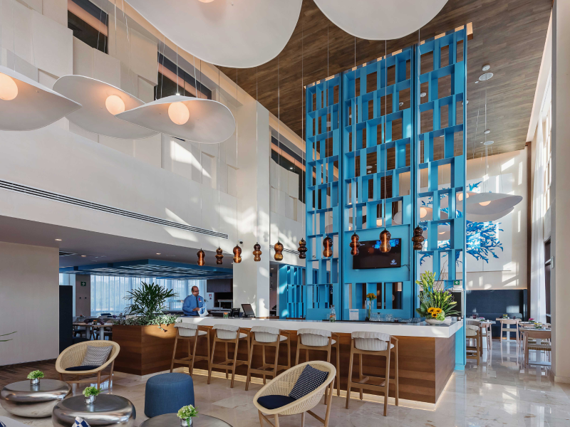 hotel NH Cancun Aeropuerto interiores